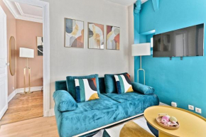 Appartement coloré Paris Rue Niépce